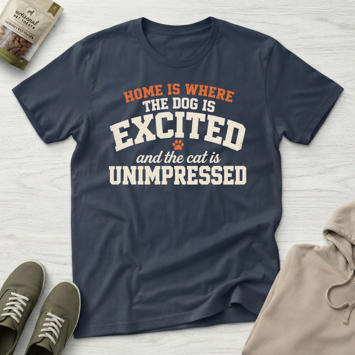Dog & Cat Home V1 T-Shirt