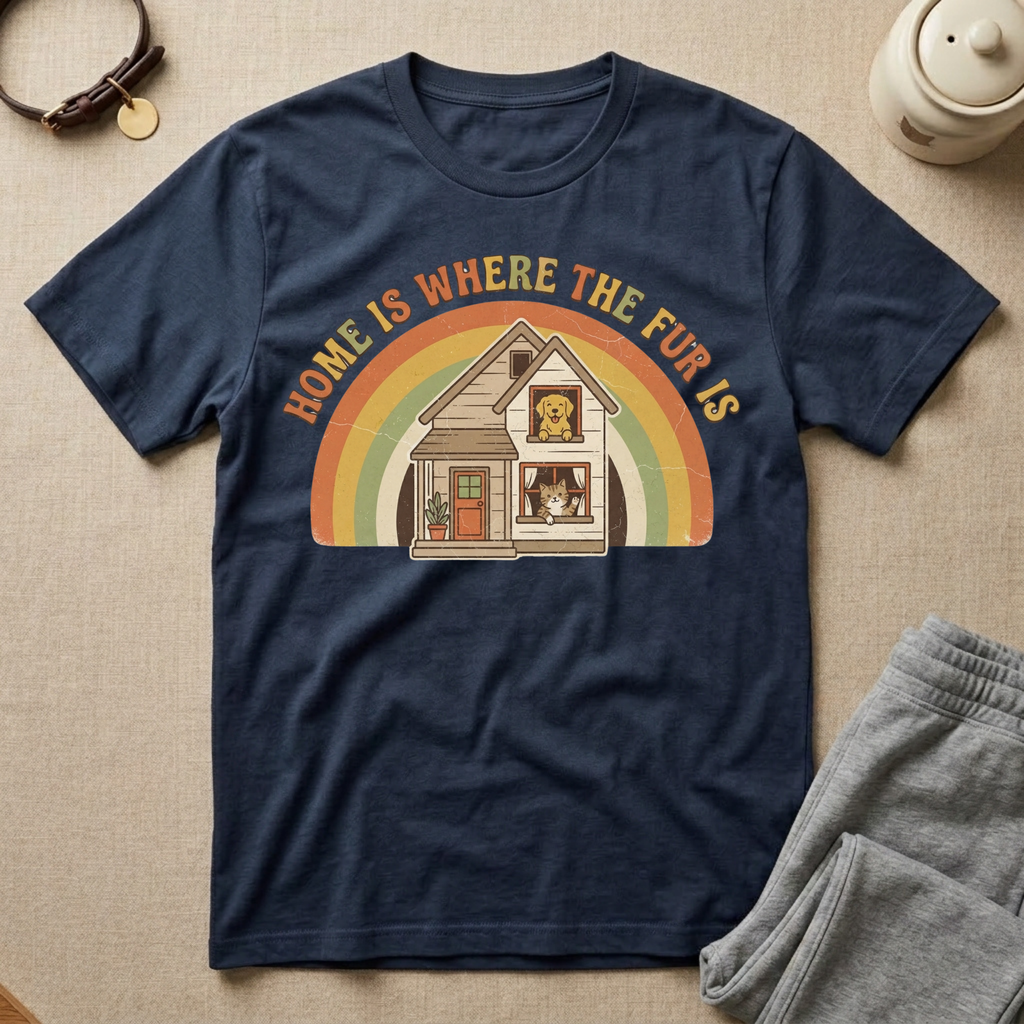 Home Is Where The Fur Is T-Shirt
