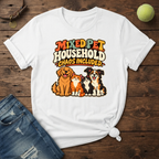 Mixed Pet Household w/Pets T-Shirt