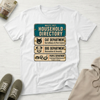 Household Directory Sign T-Shirt