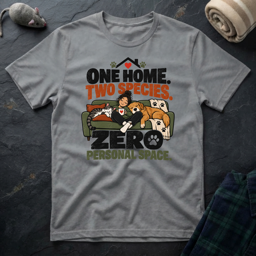 One Home. Two Species. T-Shirt