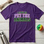 I Came To Pet The Animals Kids T-Shirt