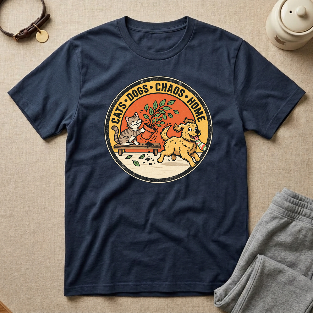 Multi Pet Home Chaos T-Shirt