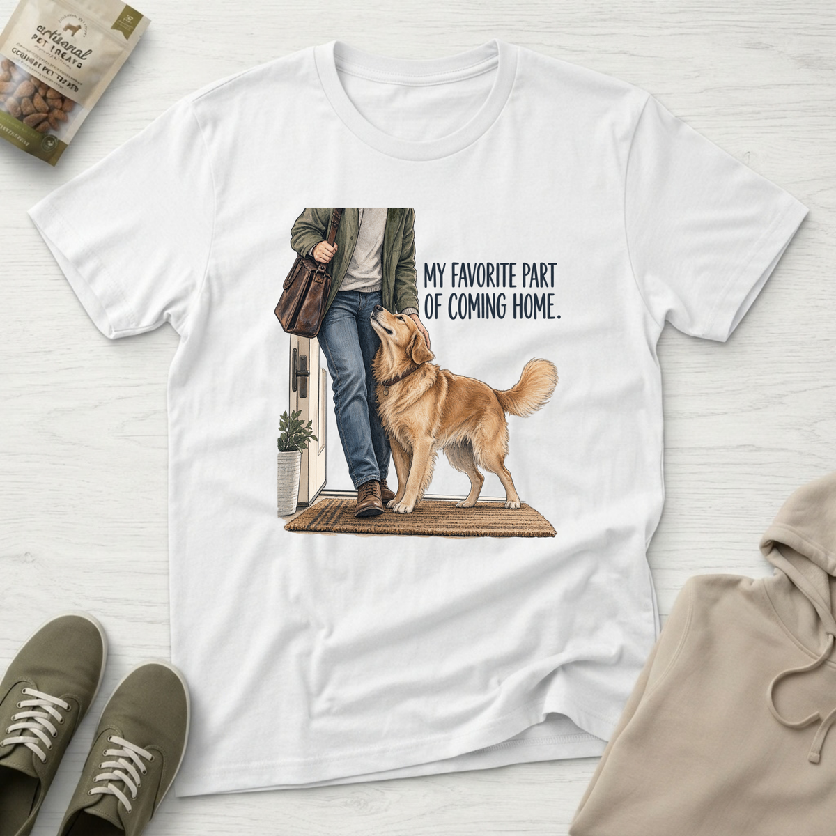 Coming Home Dog Love T-Shirt