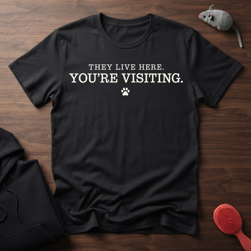 They Live Here. You're Visiting. T-Shirt