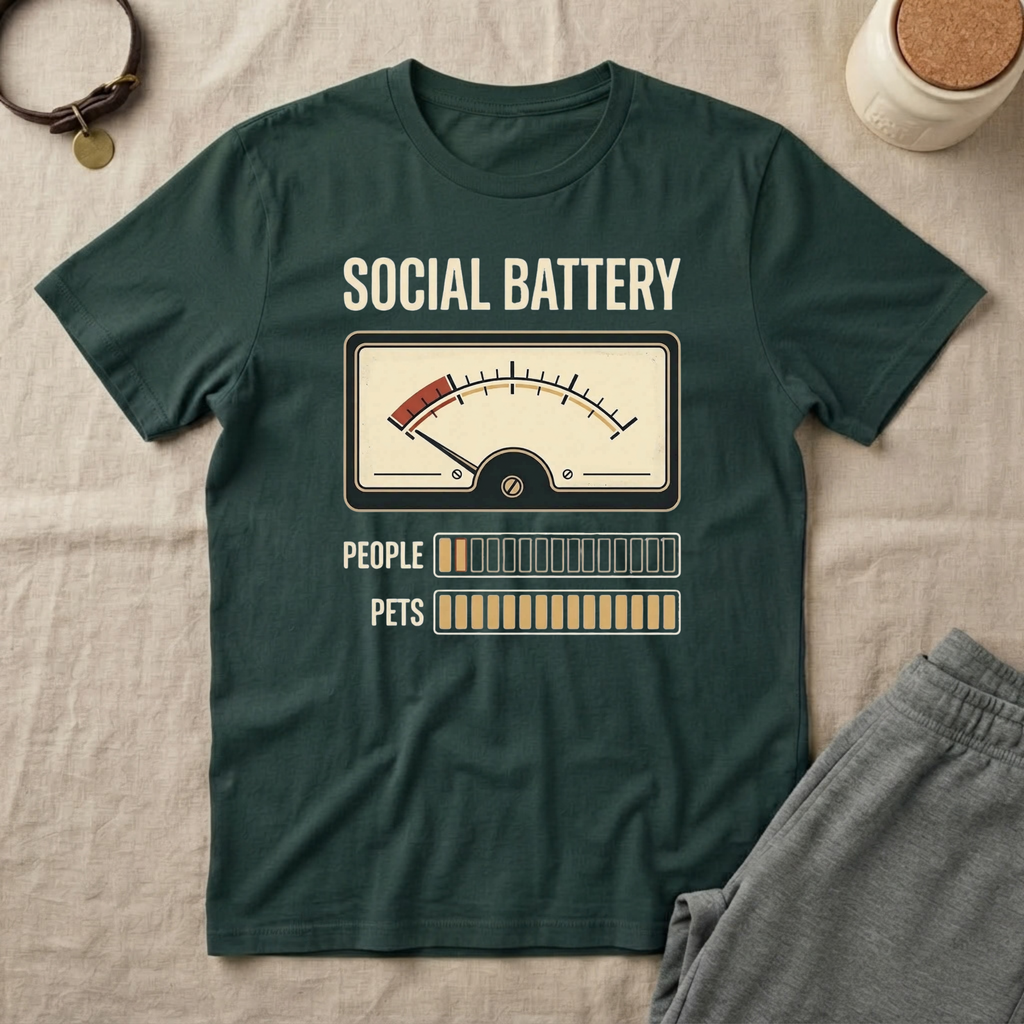 Social Battery T-Shirt