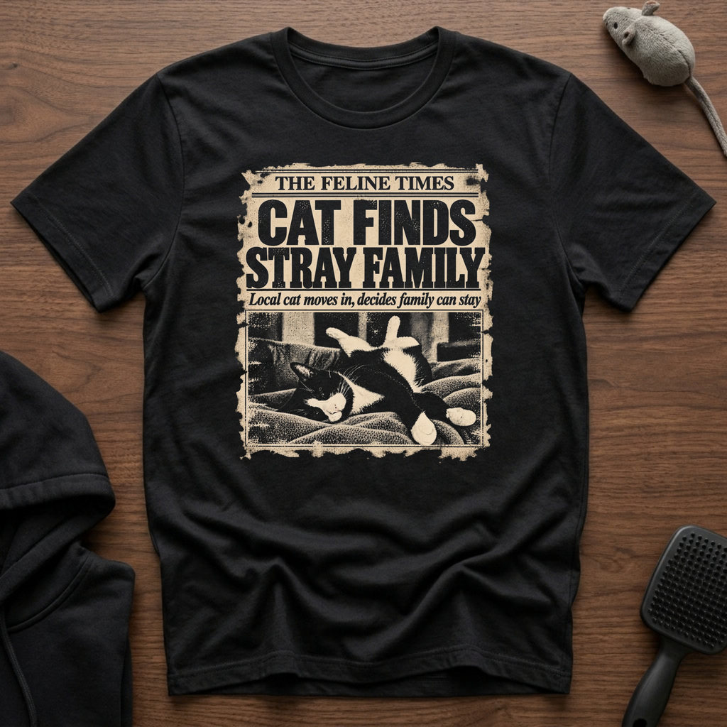 Cat News T-Shirt
