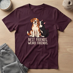 Best Friends. Weird Friends. T-Shirt