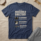 Household Directory Pet Family T-Shirt