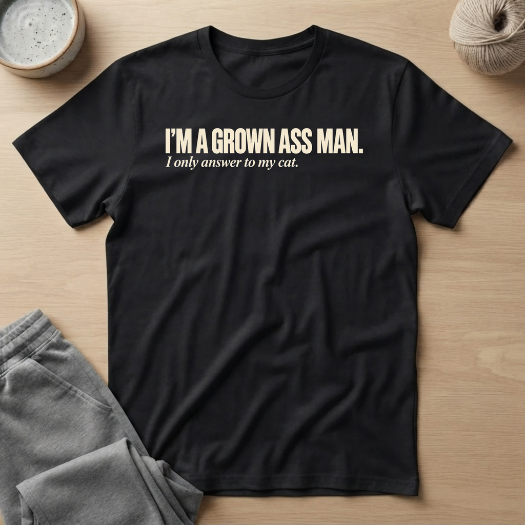 I’m a Grown Ass Man T-Shirt