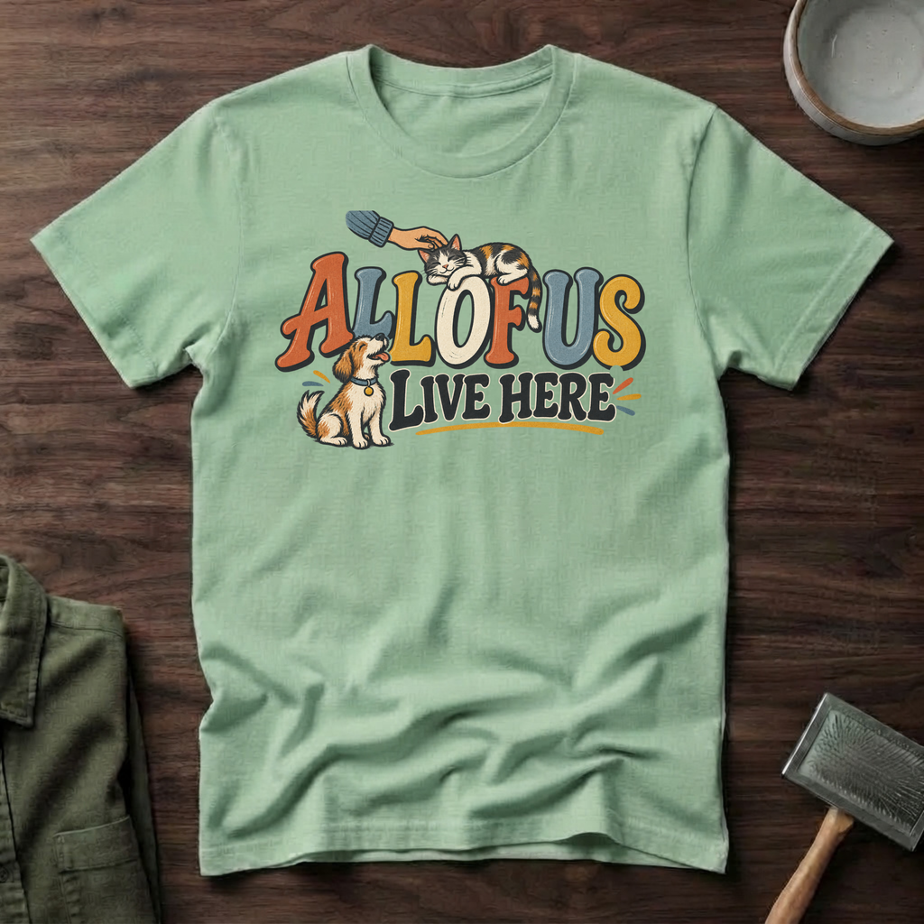 All of Us Live Here T-Shirt