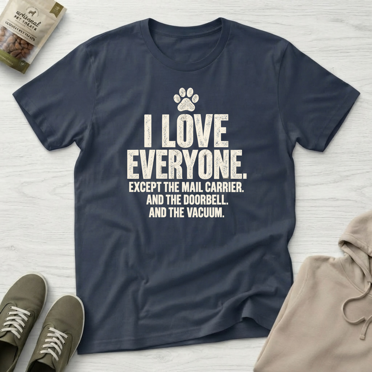 I Love Everyone Funny Pet T-Shirt