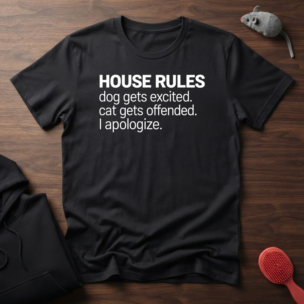 House Rules Pet Owner T-Shirt