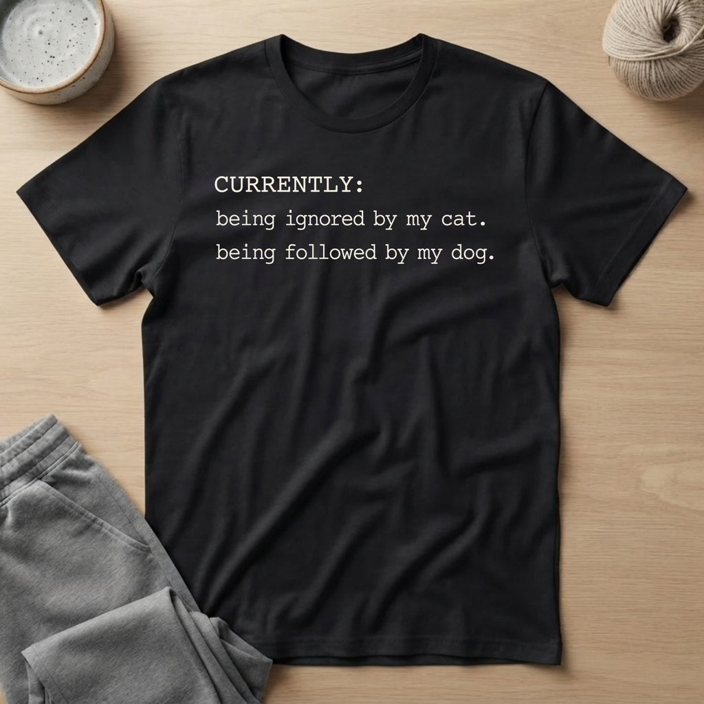 Current Pet Status T‑Shirt