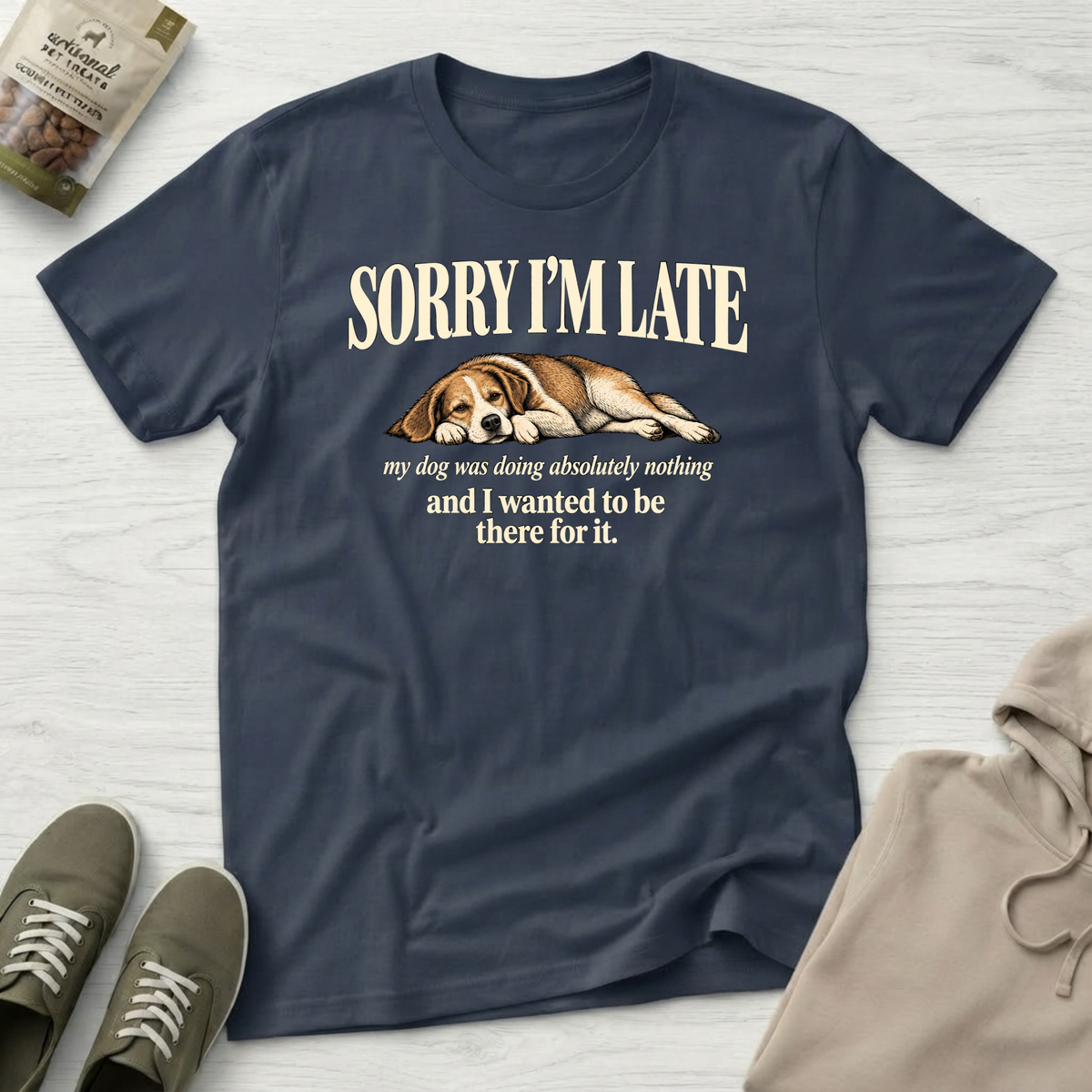 Sorry I'm Late Graphic T-Shirt