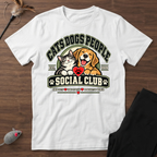 Cats & Dogs People Graphic T‑Shirt