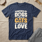 Powered by Dogs, Fueled by Cats T-Shirt