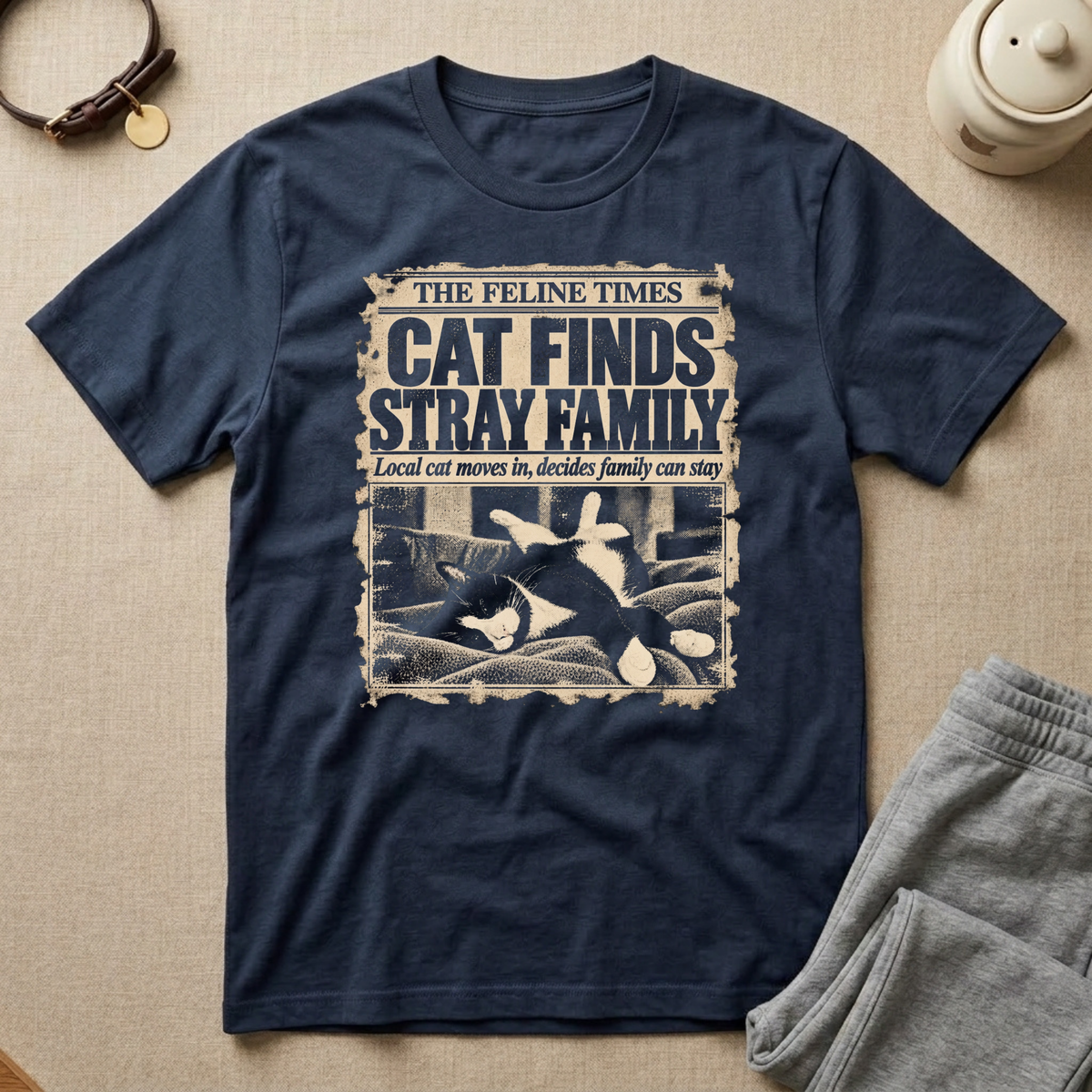 Cat News T-Shirt