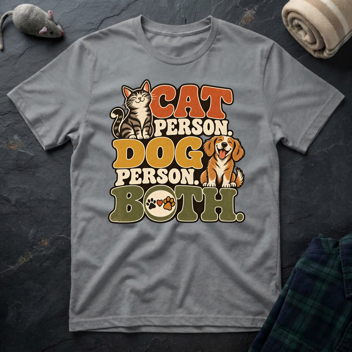 Cat Person Dog Person T-Shirt