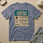Household Directory Sign T-Shirt