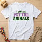 I Came To Pet The Animals Kids T-Shirt