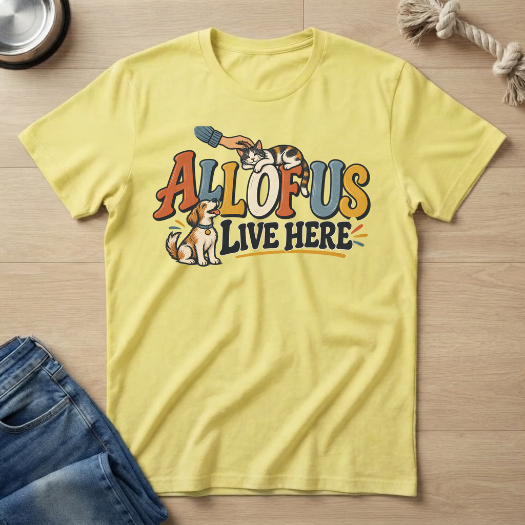 All of Us Live Here T-Shirt