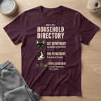 Household Directory Pet Family T-Shirt