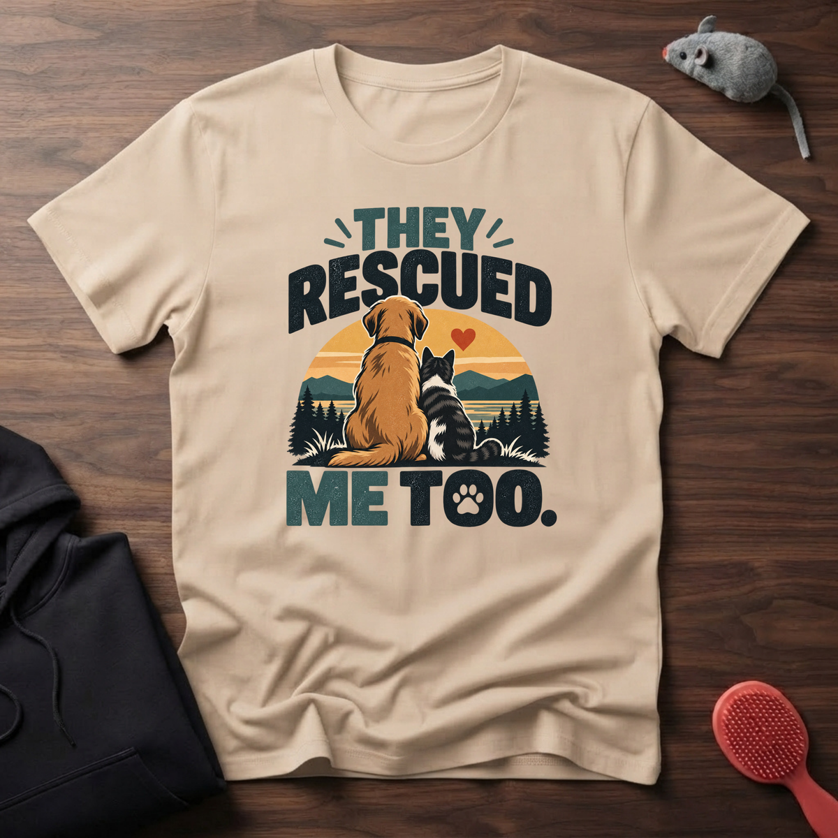 They Rescued Me Too V3 T-Shirt
