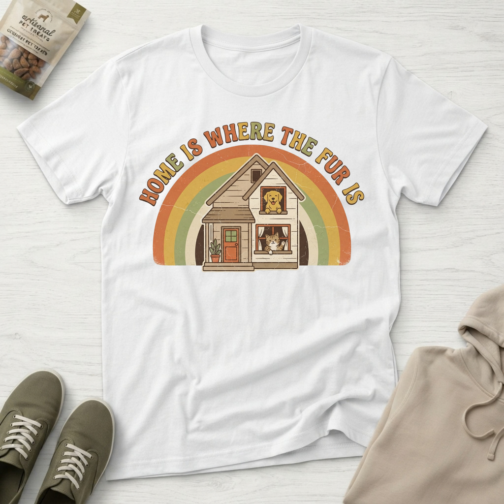 Home Is Where The Fur Is T-Shirt