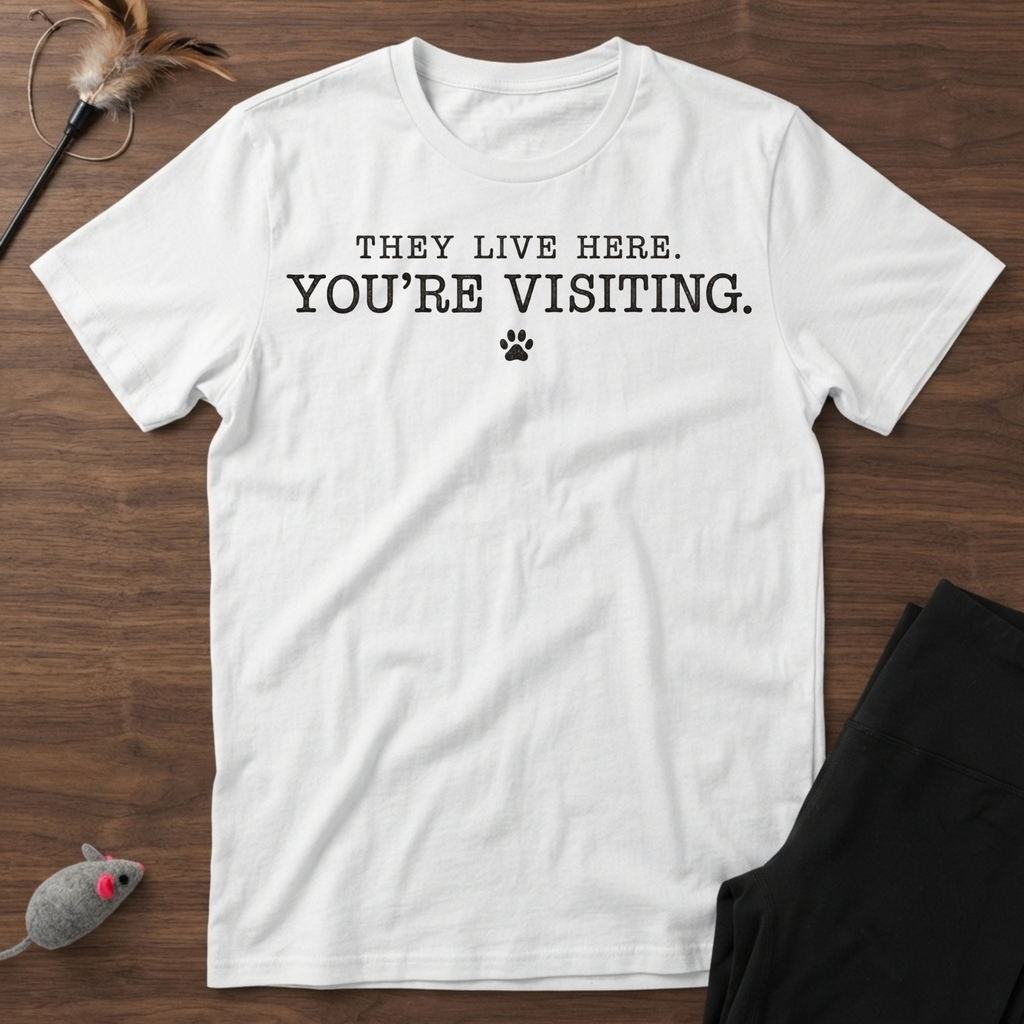 They Live Here. You're Visiting. T-Shirt