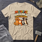 Mixed Pet Household w/Pets T-Shirt