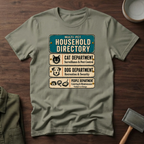 Household Directory Sign T-Shirt
