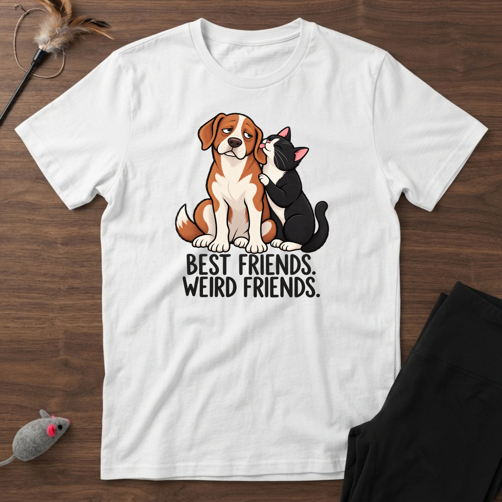 Best Friends. Weird Friends. T-Shirt