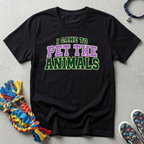 I Came To Pet The Animals Kids T-Shirt