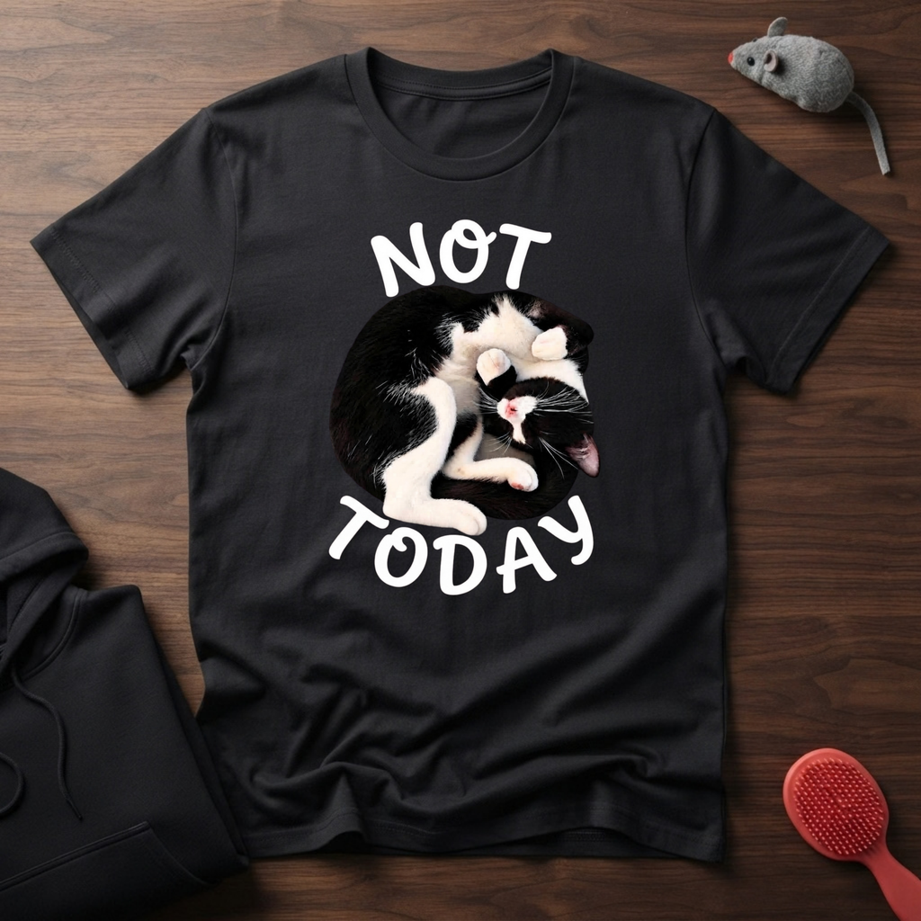 Not Today Cat T-Shirt