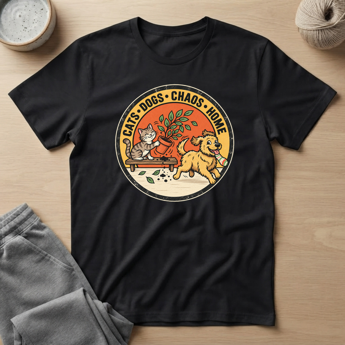 Multi Pet Home Chaos T-Shirt