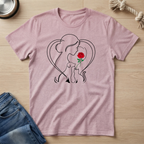 Pet Mom With Rose T-Shirt