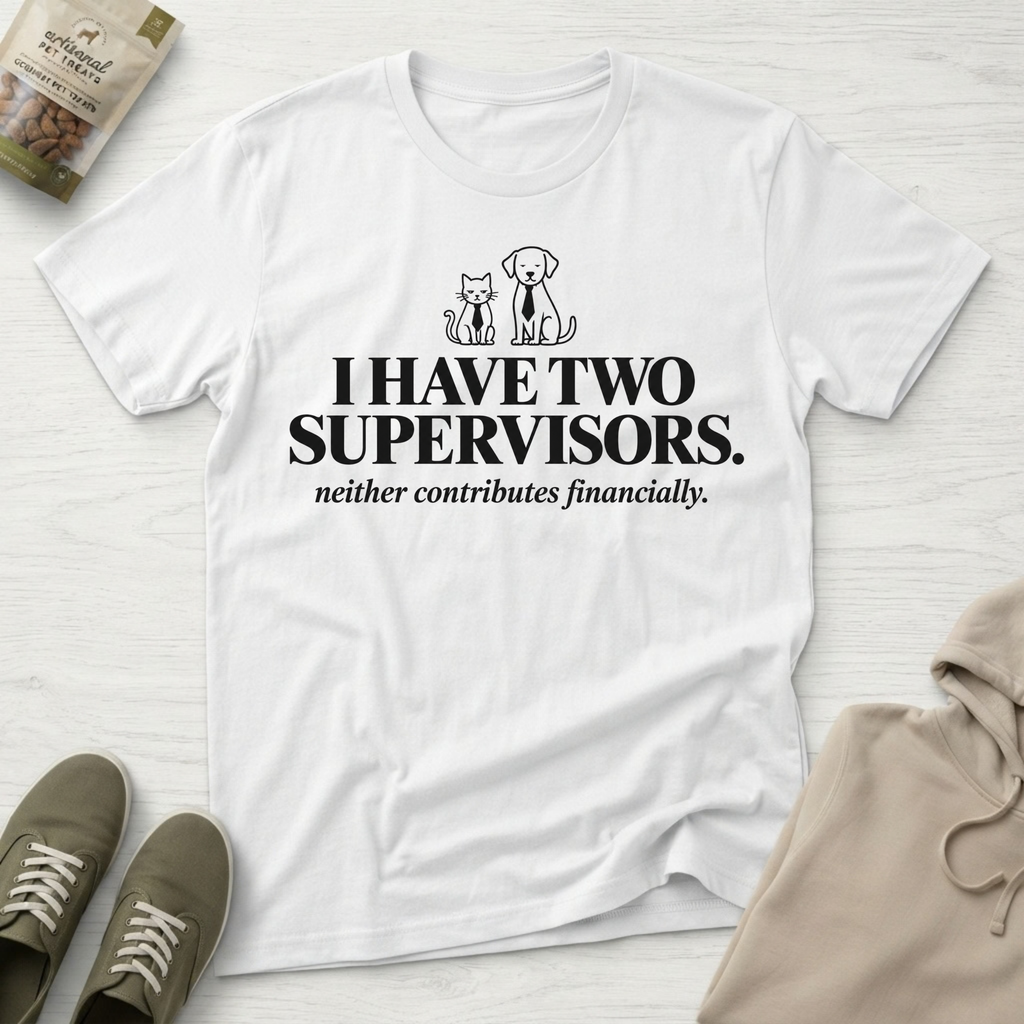 Two Supervisors Pet lover T-Shirt