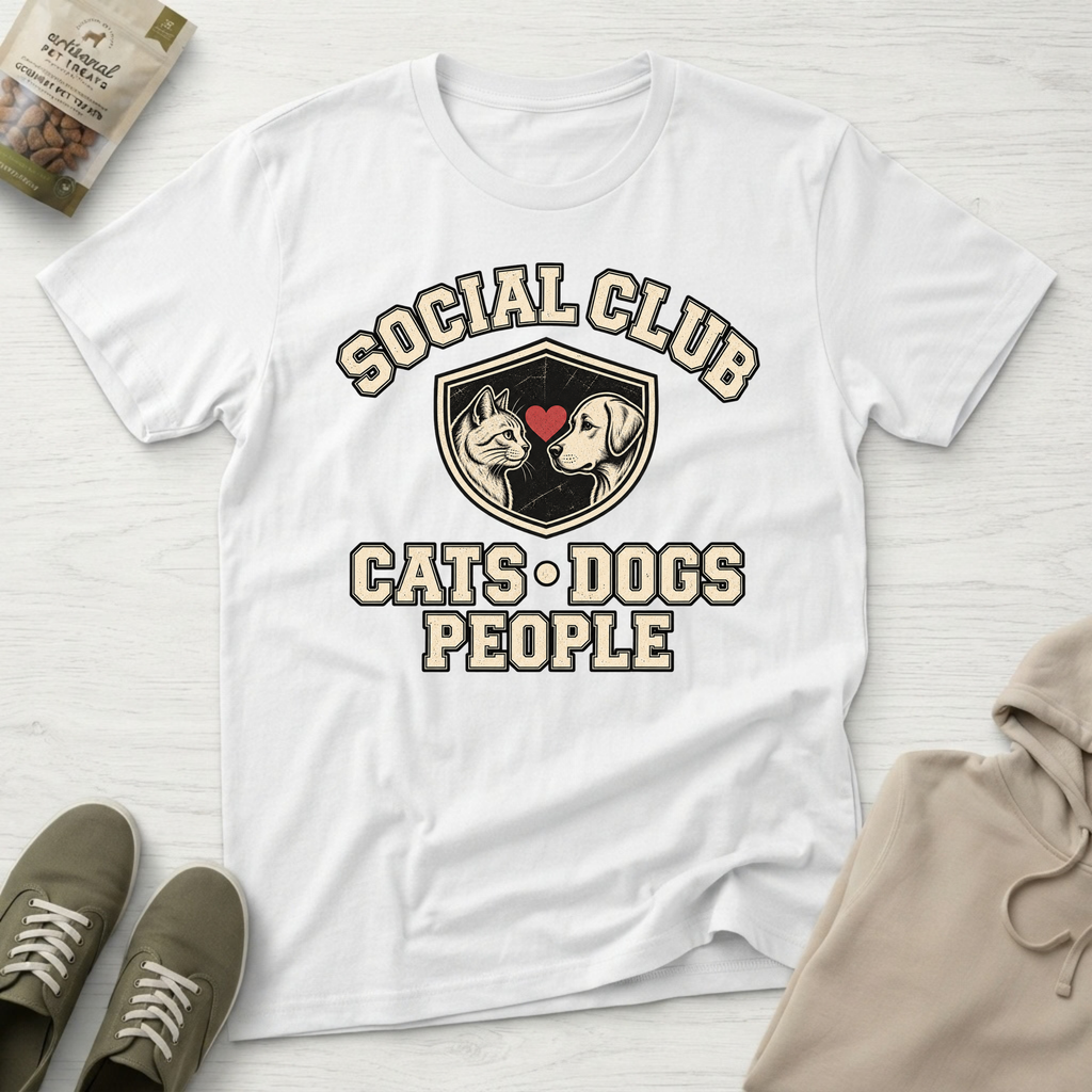 Pet Lover Social T-Shirt