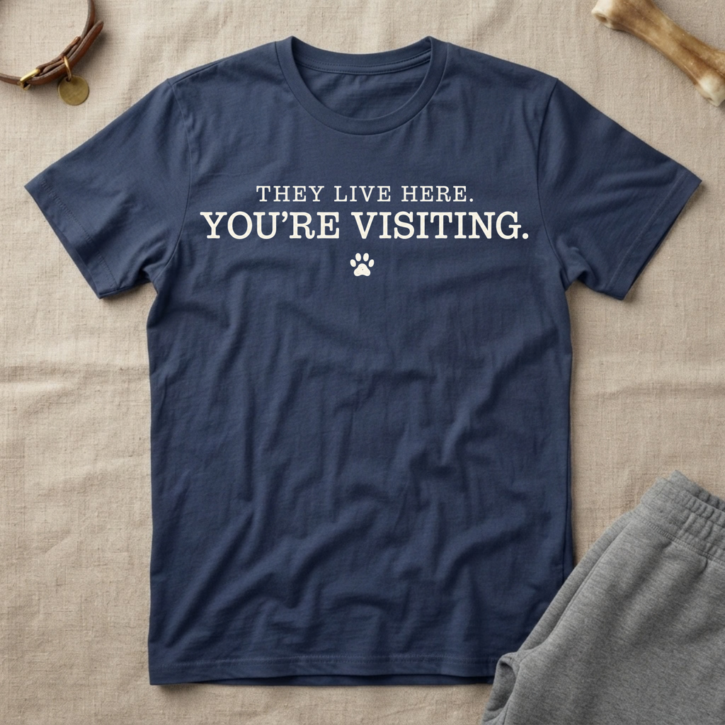 They Live Here. You're Visiting. T-Shirt