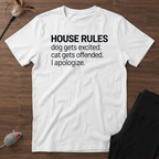 House Rules Pet Owner T-Shirt
