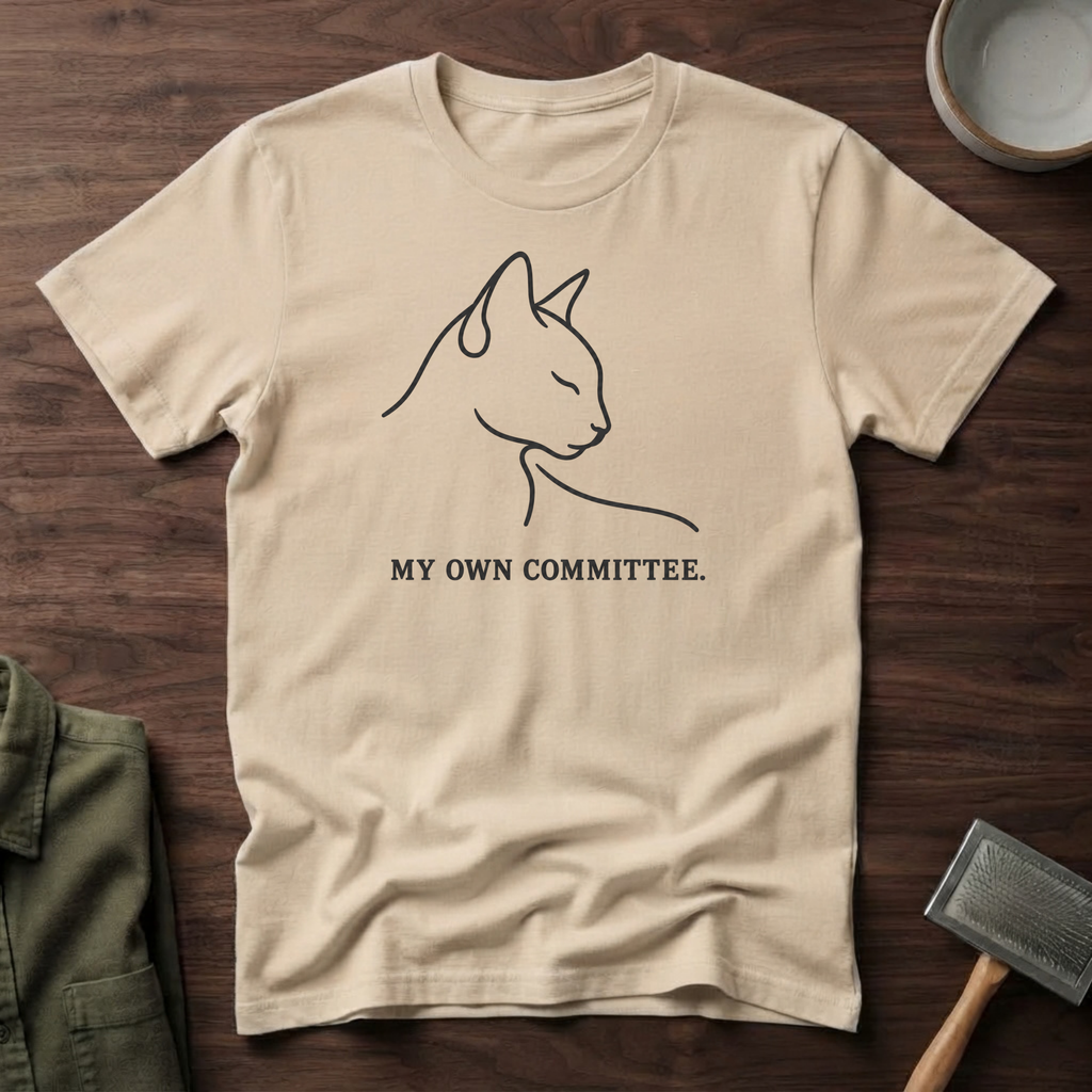 My Own Committee Cat T-Shirt