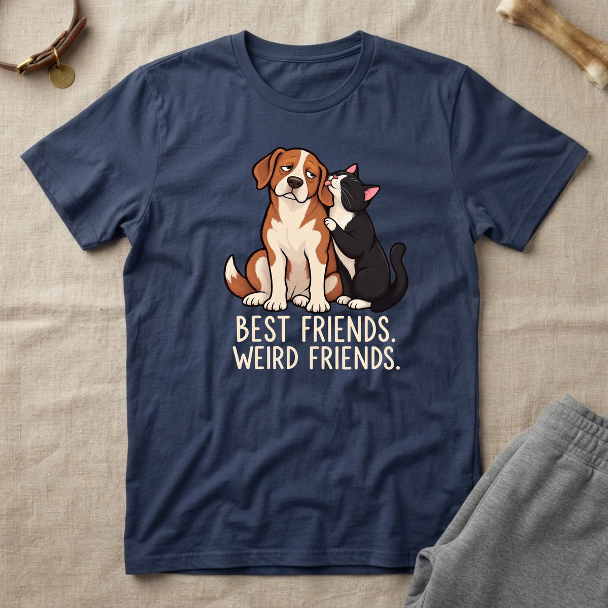 Best Friends. Weird Friends. T-Shirt