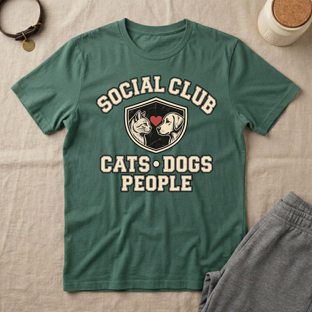 Pet Lover Social T-Shirt