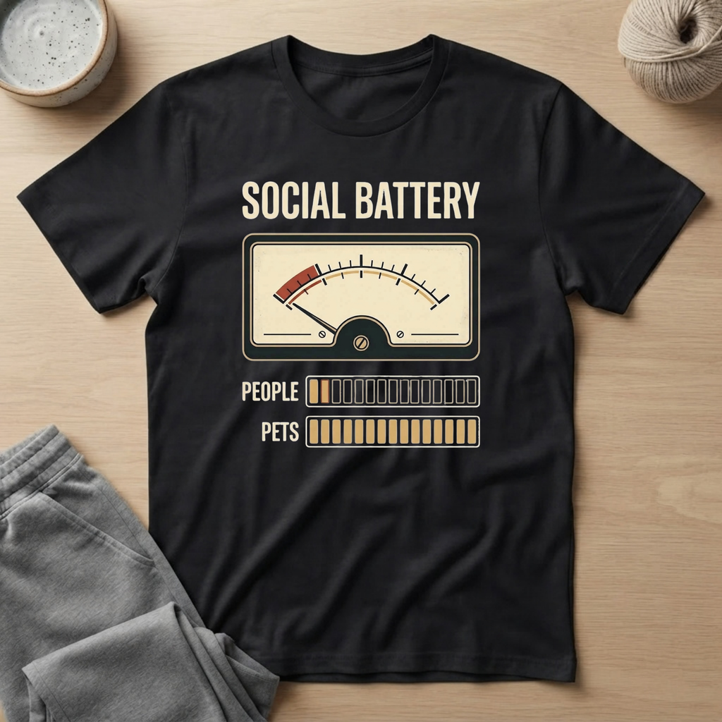 Social Battery T-Shirt