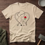 Pet Mom With Rose T-Shirt