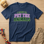 I Came To Pet The Animals Kids T-Shirt
