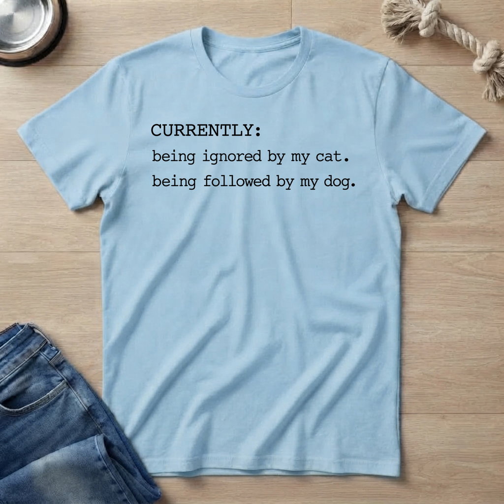 Current Pet Status T‑Shirt