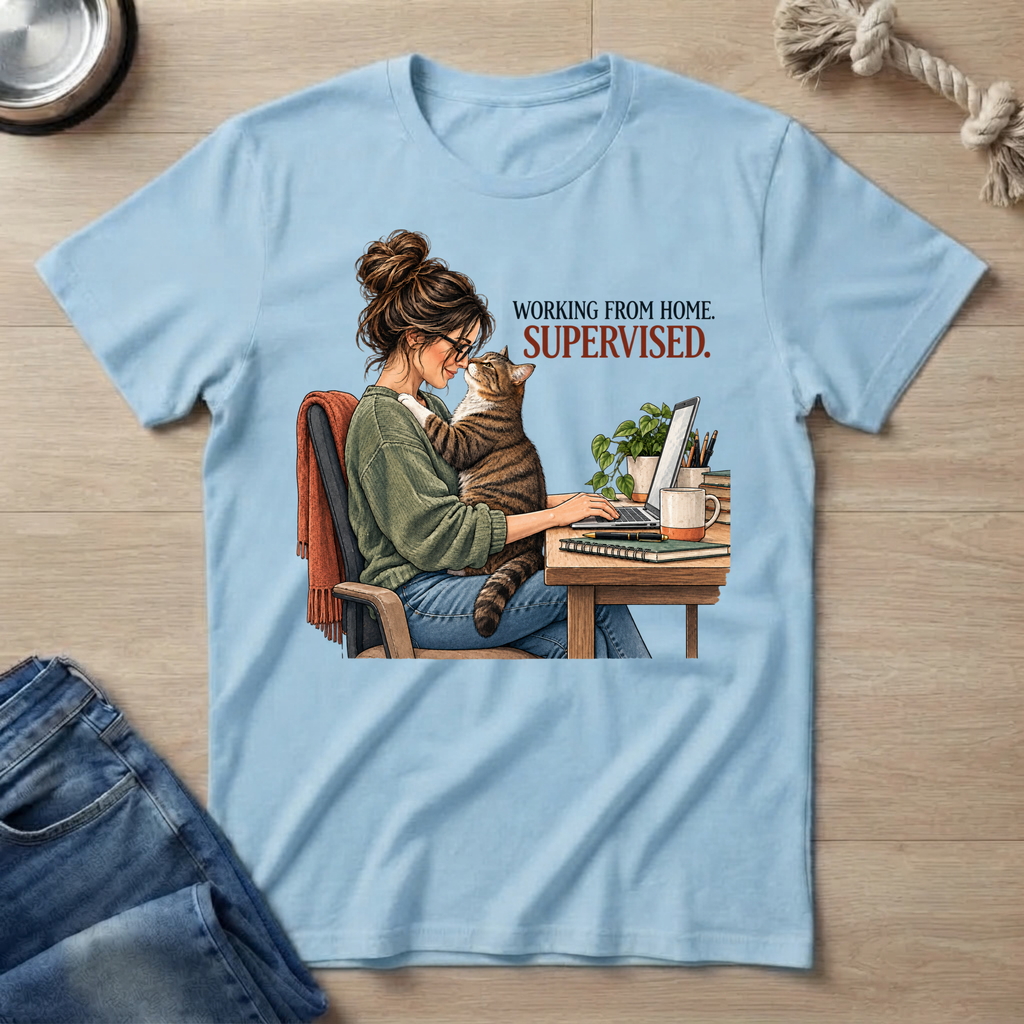 Cat Supervised T‑Shirt