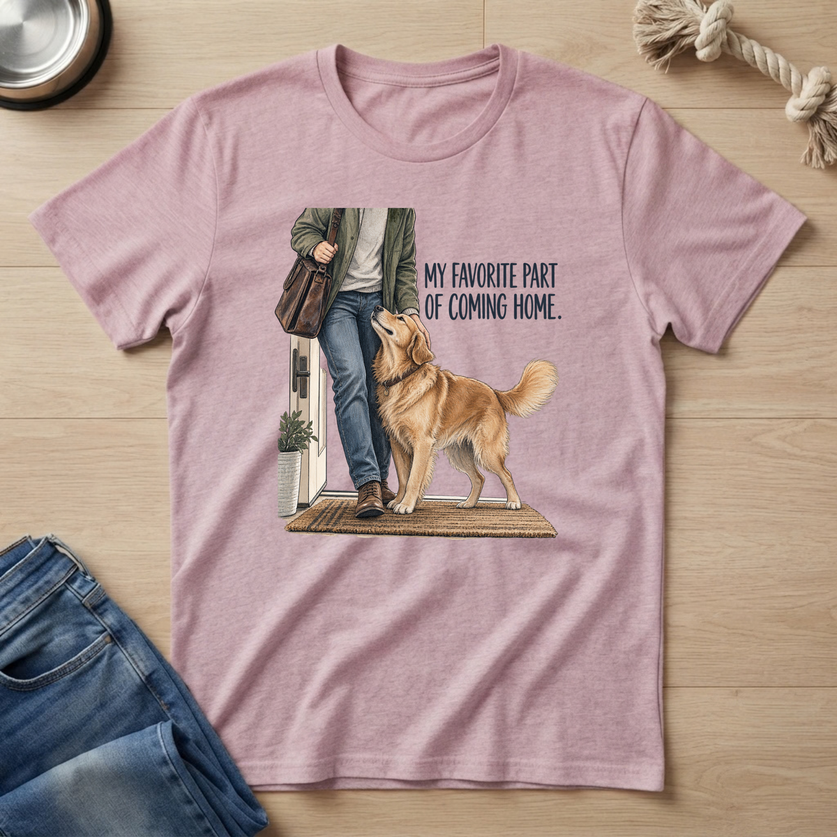 Coming Home Dog Love T-Shirt